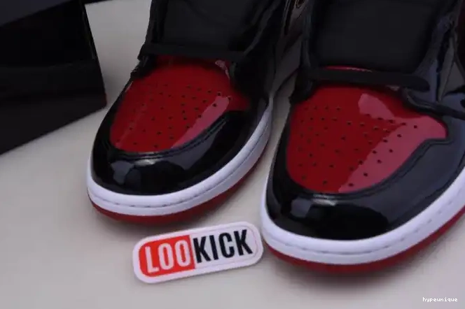 HYPE High 1 Bred Patent Jordan 555088-063 Air OG 0607
